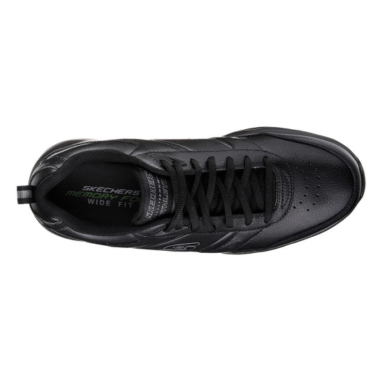 Skechers Leather Trainer W/ Memory Foam Skechers Leather Trainer W/ Memory Foam
